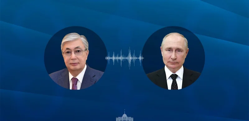 Мемлекет басшысы Владимир Путинмен телефон арқылы сөйлесті 