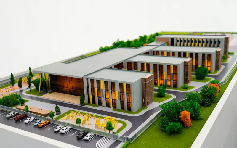 В Астане началось строительство казахско-французской школы