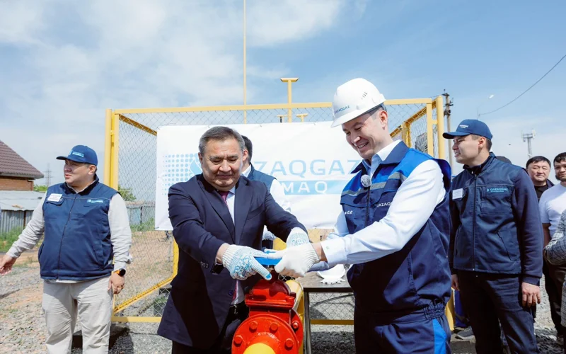Shubar aýylyndaǵy 400-den astam turǵyn úı tabıǵı gaz jelisine qosyldy