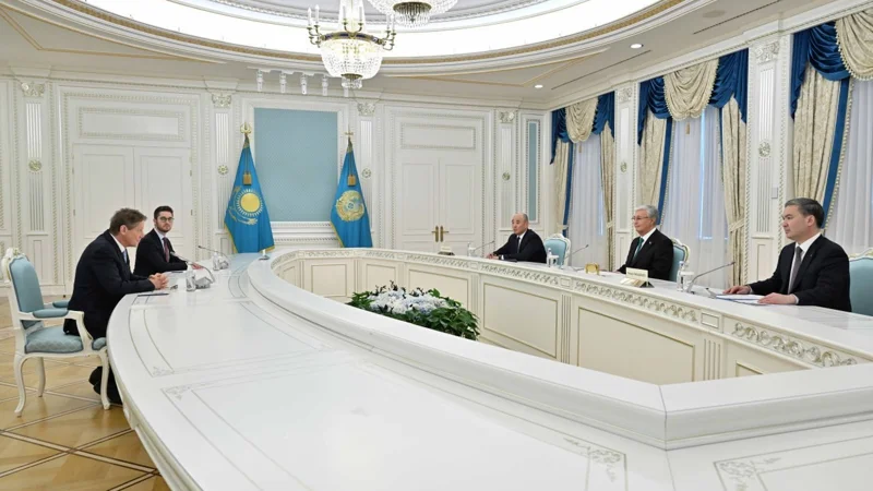 Президент Ivanhoe Mines Ltd. компаниясы директорлар кеңесінің атқарушы тең төрағасын қабылдады 