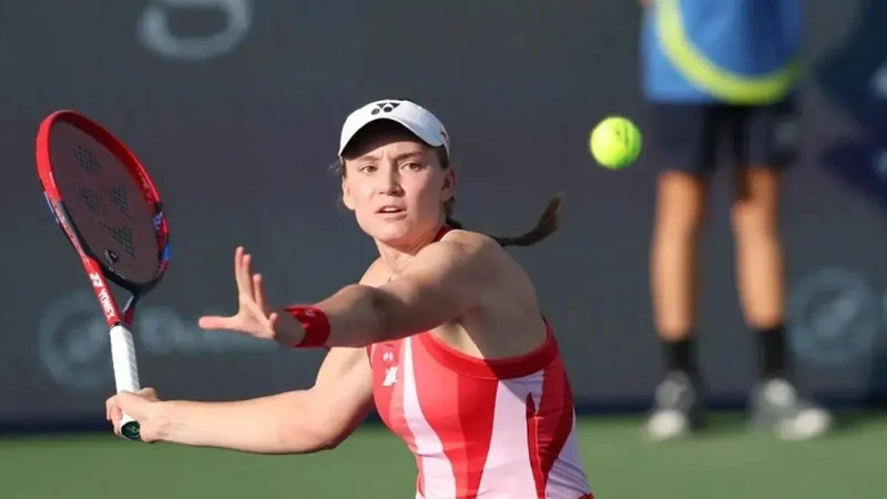 Kazakhstan’s Rybakina dominates at Roland Garros in Paris