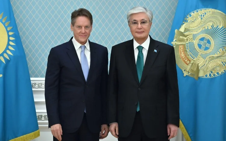 Глава государства принял исполнительного сопредседателя совета директоров Ivanhoe Mines Ltd.