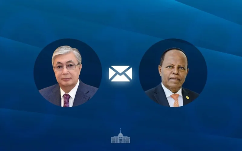Kazakh leader congratulates President of Ethiopia on National Day