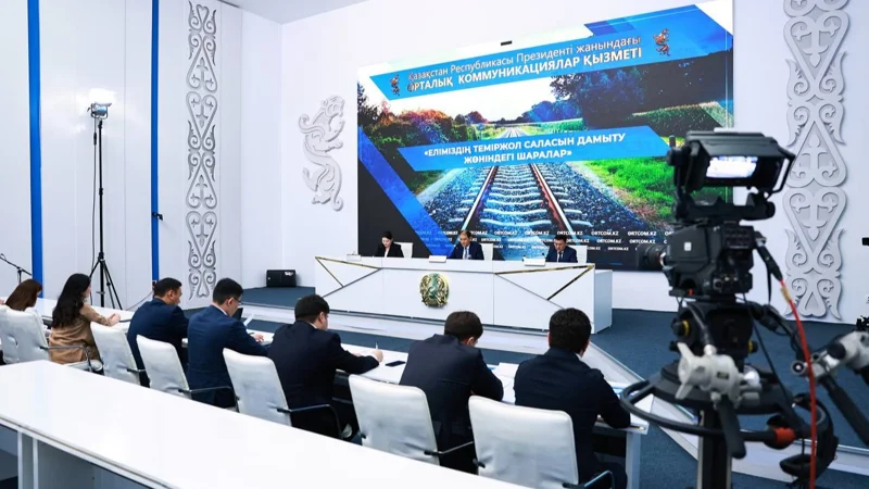 2029 jylǵa deıin 11 myń km temirjol jóndeledi — Kólik mınıstrligi 
