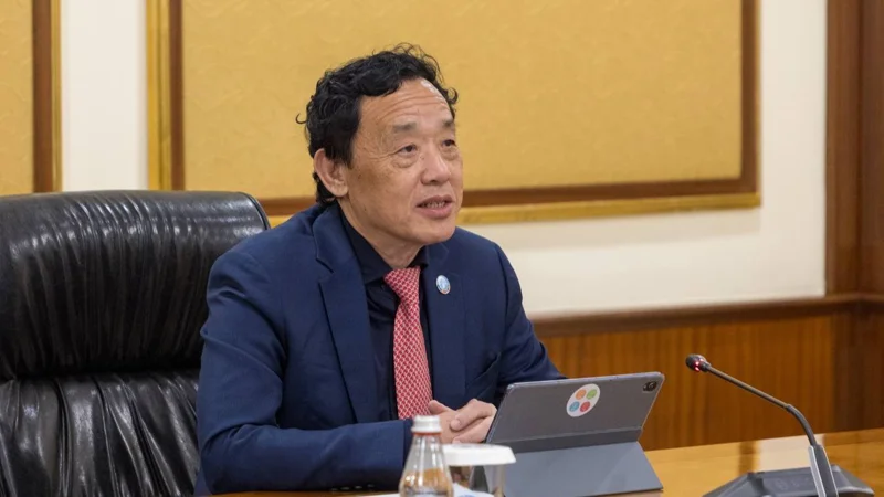 Азық-түлік және ауылшаруашылық ұйымының бас директоры (FAO) Цюй Дунъюй 