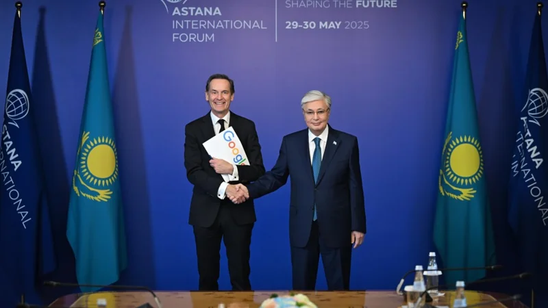 Мемлекет басшысы Google компаниясының Орталық және Шығыс Еуропа бойынша вице-президенті Патрик Ворнкингті қабылдады