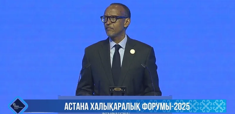 Руанда Президенті Астанадағы форумда елінің тарихындағы геноцид кезеңін еске алды