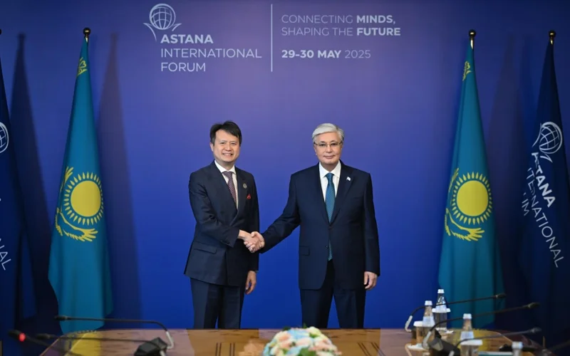 Развитие инноваций: Президент встретился с Генеральным директором ВОИС