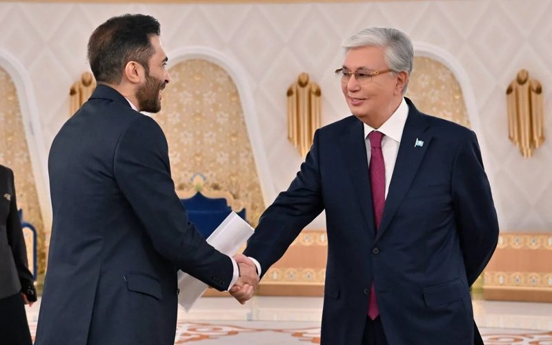 Kazakh President expresses gratitude to Emir of Qatar