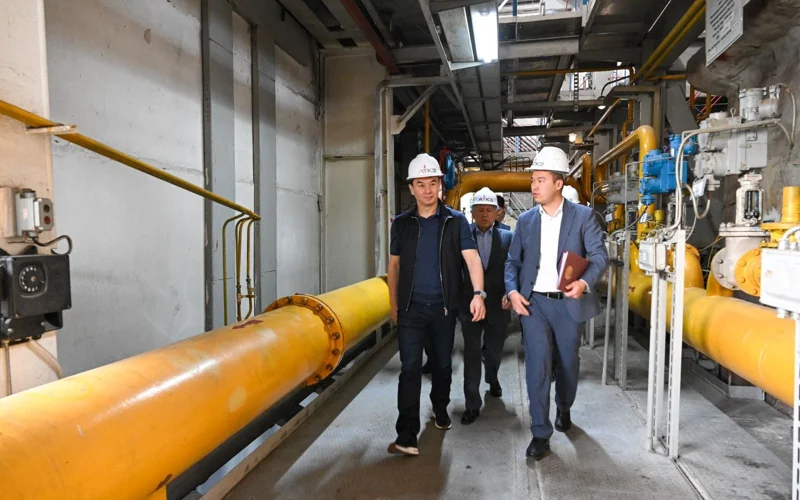 Аким Алматы ознакомился с модернизацией инженерной инфраструктуры города