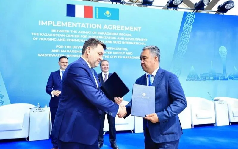 Технологии рационального водопользования готова внедрить французская инвесткомпания в Караганде