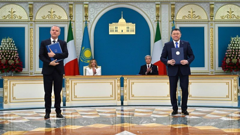 Қазақстан мен Италия қандай құжаттарға қол қойды Қазақстан мен Италия қандай құжаттарға қол қойды