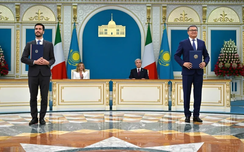 Какие документы подписали Казахстан и Италия