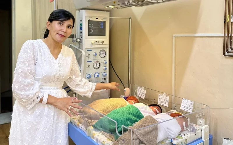 Almaty welcomes the first triplets of 2025