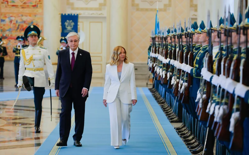 Премьер-министр Италии Джорджа Мелони прибыла в Акорду