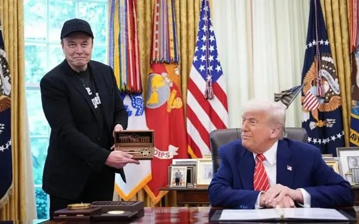 Трамп и Маск