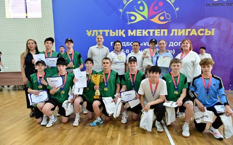 Astana hosts final stage of National School Handball League Astana hosts final stage of National School Handball League