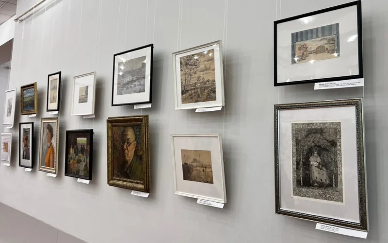 Более 50 картин репрессированных художников представили на выставке в Караганде