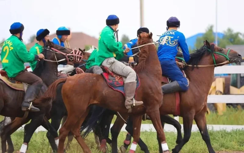 Over 600,000 people in Kazakhstan engage in traditional sports