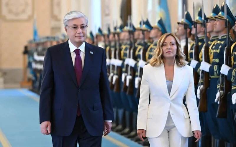 тоқаев ва мелони