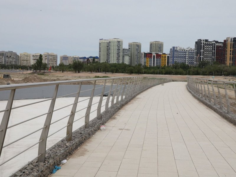 Реконструкция озера Сайран: началась подготовка к наполнению чаши водой Реконструкция озера Сайран