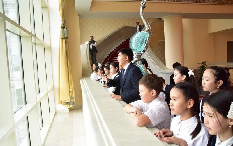 Children explore Akorda on International Children’s Day Children explore Akorda on International Children’s Day