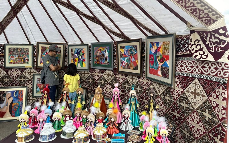 В Астане открыли уникальный этноаул «JETI QAZYNA» В Астане открыли уникальный этноаул «JETI QAZYNA»