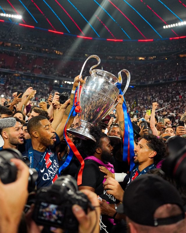 PSG crushes Inter 5:0 to win first Champions League title PSG crushes Inter 5:0 to win first Champions League title