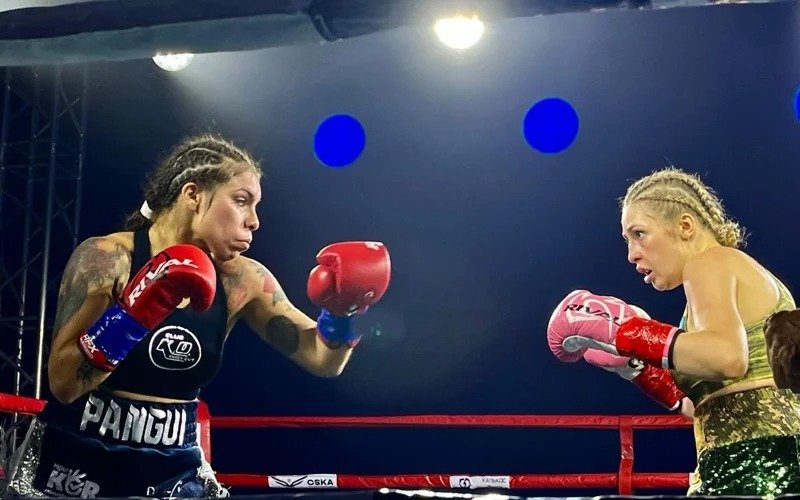 Angelina Lukas defends IBO World Champion title Angelina Lukas defends IBO World Champion title