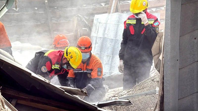 Взрыв произошел в Алматы: есть погибший