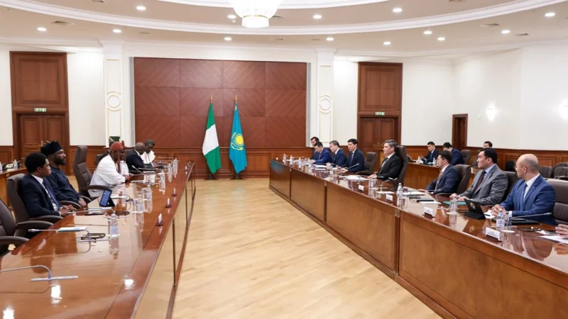 Бектенов Нигерия Федеративтік Республикасының Ифе Королімен кездесті