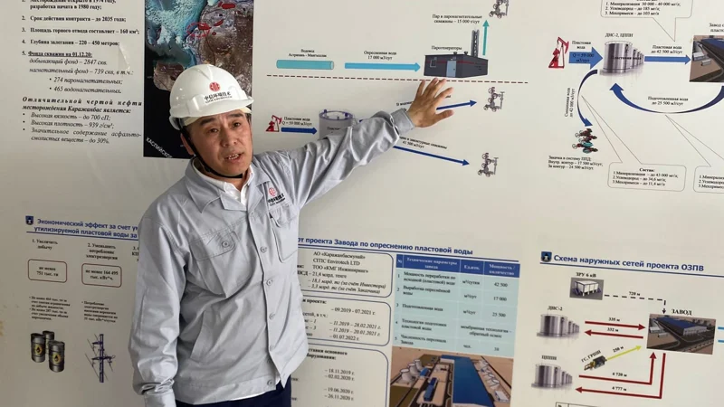«Қаражанбас» су тұщыту зауыты 10 миллион текше метрге жуық өндірістік су пайдалануға берді