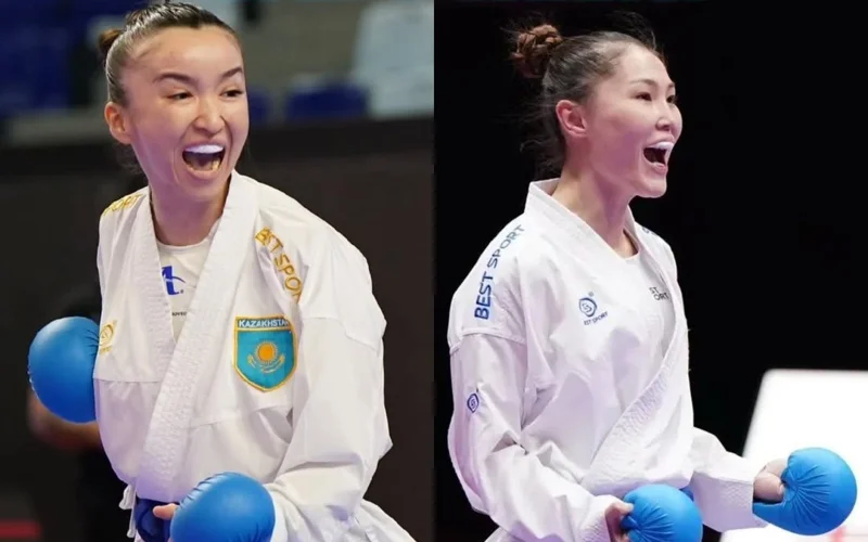 Қазақстаннан алғаш рет қос каратэші әлемде жыл үздігі атанды