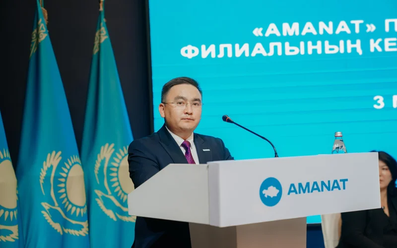Aıdar Sadyrbaev «AMANAT»-tyń Abaı oblystyq fılıalyna tóraǵa bolyp saılandy