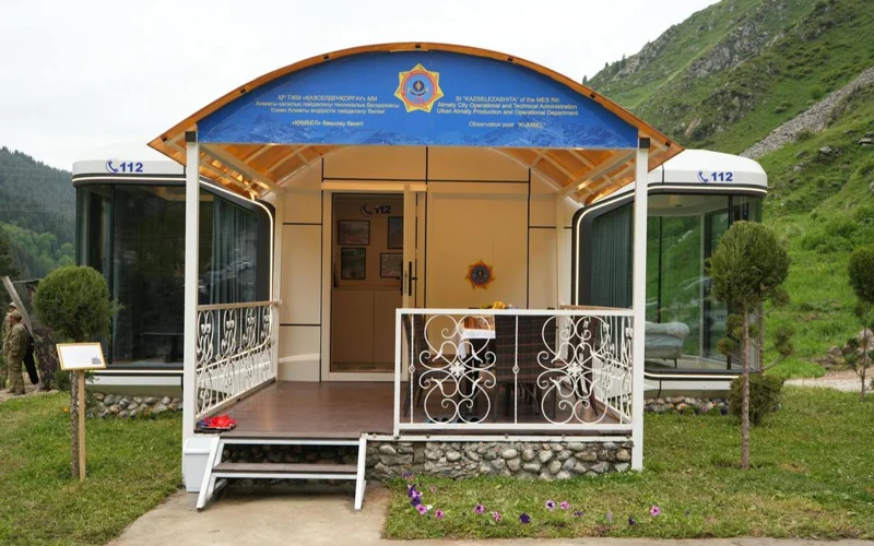 Алматының гидрологиялық бекеттеріне капсула үйлер қойылды