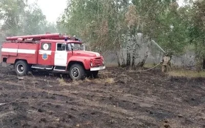 Техника 20 сельских пожарных постов неисправна в Костанайской области