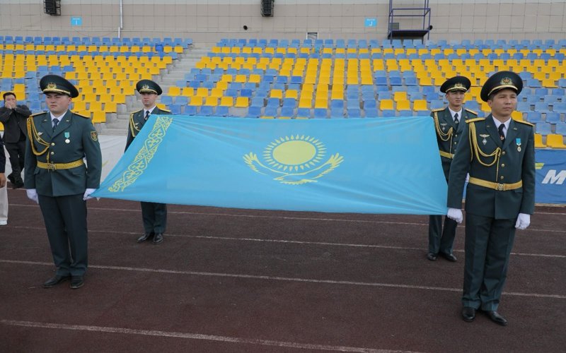 Ұлытау облысында ҚР Мемлекеттік рәміздері күніне орай Мемлекеттік Ту көтеру рәсімі өтті Ұлытау облысында ҚР Мемлекеттік рәміздері күніне орай Мемлекеттік Ту көтеру рәсімі өтті