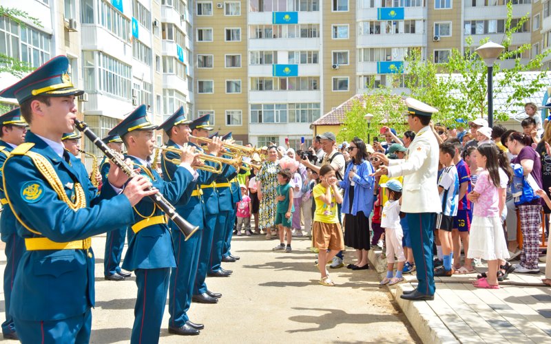 открытие двора ЖК «Туркестан» открытие двора ЖК «Туркестан»