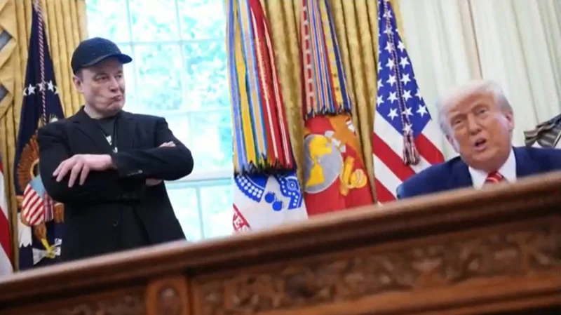 Elon Musk and Donald Trump