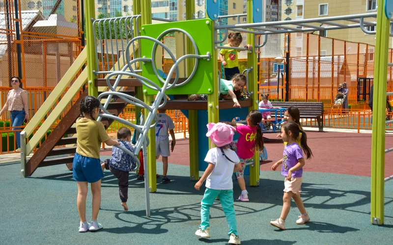 открытие двора ЖК «Туркестан»