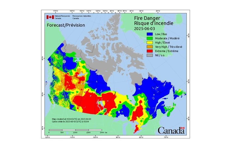 Canadian wildfire smoke reaches Europe Canadian wildfire smoke