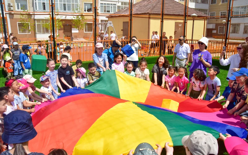 открытие двора ЖК «Туркестан»