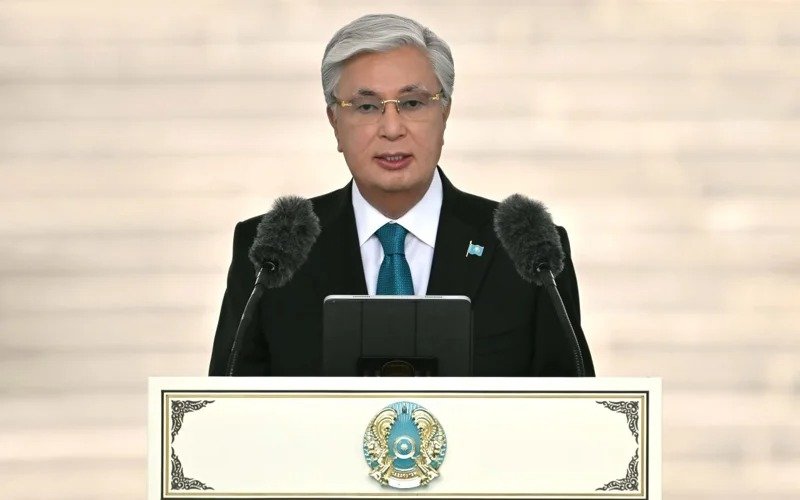 President President Tokayev attends flag raising ceremony on State Symbols Day