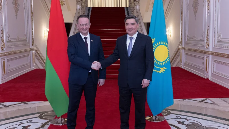 Qazaqstan men Belarýs saýda-ekonomıkalyq yntymaqtastyqty damytý máselesin talqylady 