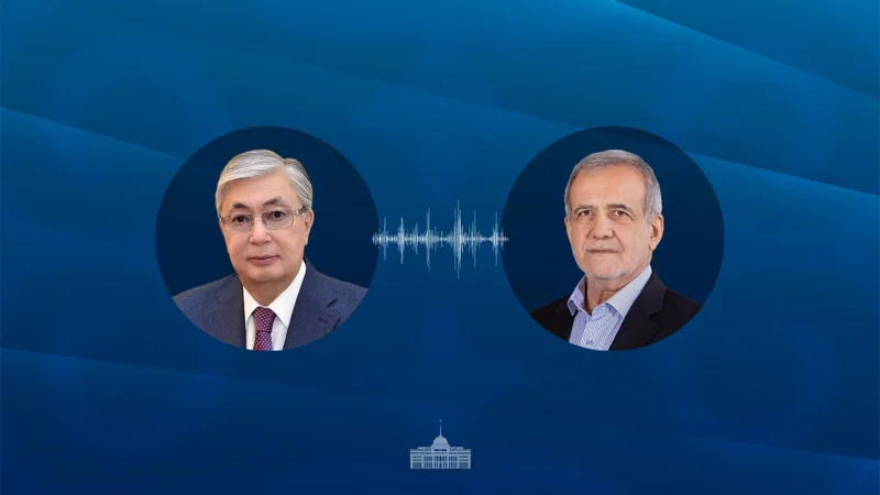 Мемлекет басшысы Иран Президентімен телефон арқылы сөйлесті 