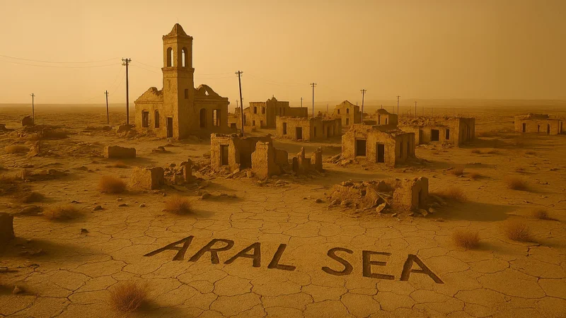 Арал орнындағы қала
