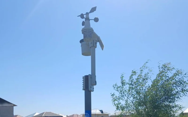 Оролбўйи ҳудудларига олтита замонавий метеорологик станция ўрнатилди