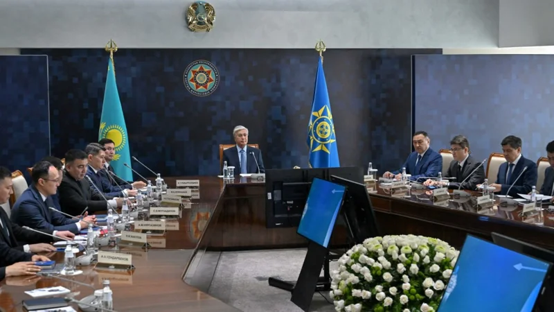 Глава государства поручил улучшить информационную безопасность Казахстана