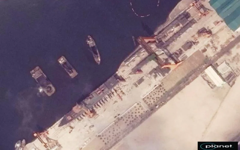 N. Korea says damaged warship has been righted, to undergo repairs