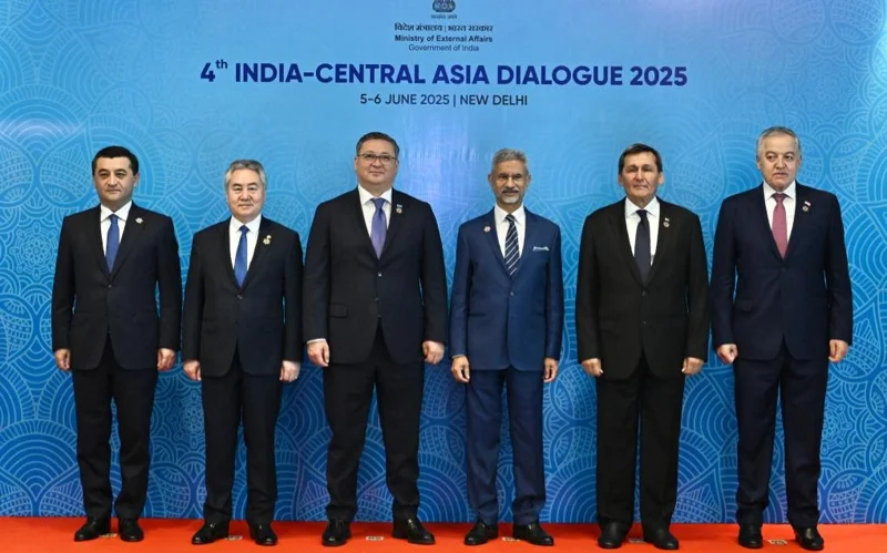 Central Asia - India